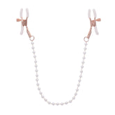 Sex and Mischief Peaches n CreaMe Pearl Nipple Clamps Nipple Clamps